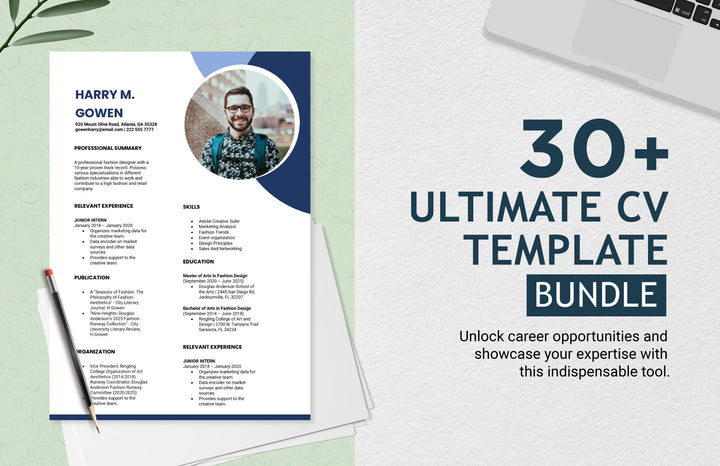 🎓 Top-Quality Resume Template Bundle – Modern, ATS-Friendly & Fully Editable